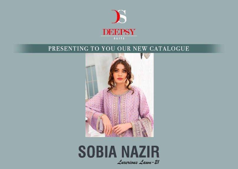 SOBIA NAZIR LAWN 21 BY DEEPSY 